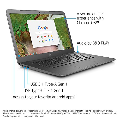 HP Chromebook 14 pouces - Ordinateur portable-2