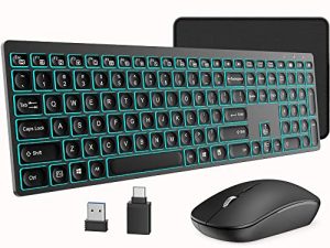 Combo clavier et souris sans fil rechargeable
