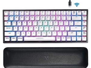 Vissles Clavier de jeu mécanique sans fil