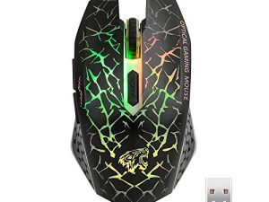 Souris d'ordinateur de jeu sans fil Q8