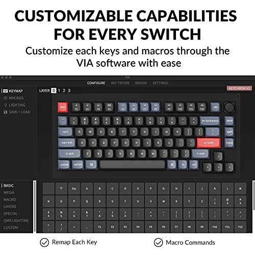 Keychron V1 Version bouton de clavier mécanique-2