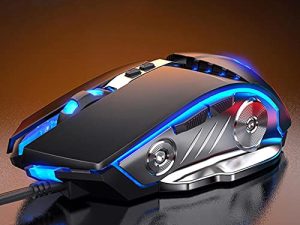 Censprin Souris de jeu USB filaire RVB