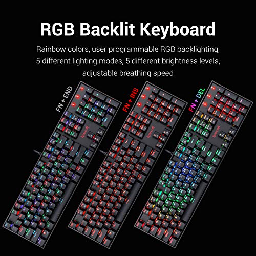 Redragon K551-RGB-BA Combo clavier et souris de – Image 2