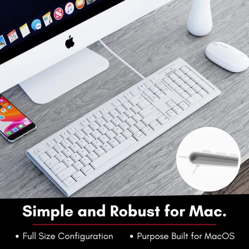 Macally Clavier filaire USB pleine taille pour-2