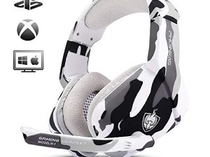 Casque de jeu PHOINIKAS pour PS4