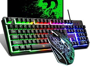 Clavier et souris de jeu