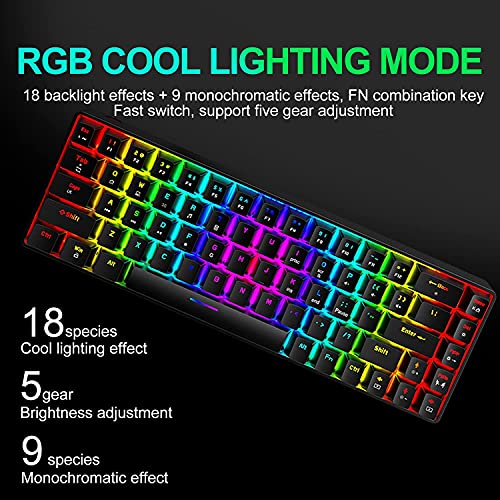 Clavier et souris de jeu mécaniques à – Image 2