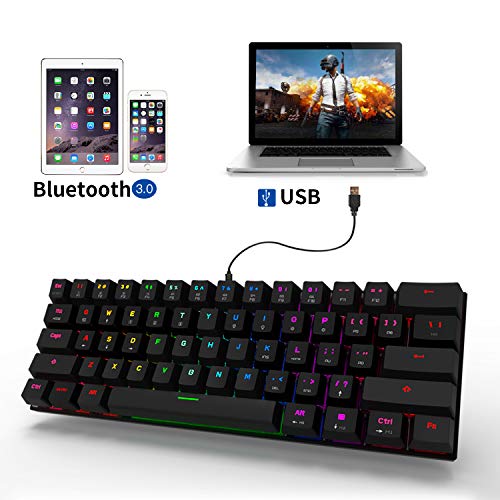 Clavier mécanique Bluetooth/filaire 60 % Motospeed - – Image 2