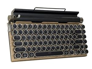 Clavier mécanique rétro de style machine à