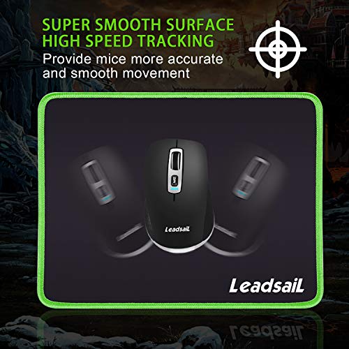 Tapis de souris LeadsaiL avec bord cousu, – Image 2