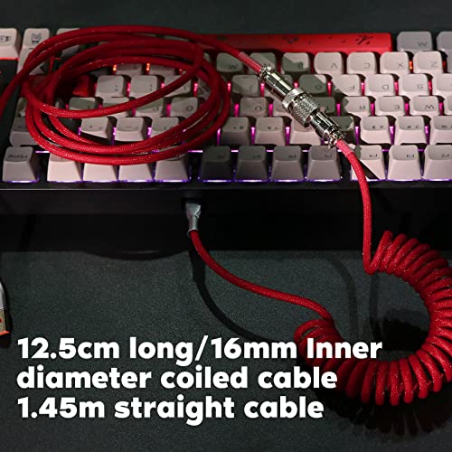 8 m Type-C spiralé vers