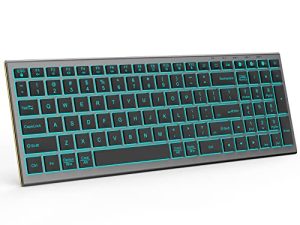 Clavier sans fil Bluetooth pour 3 appareils