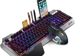 Combo clavier souris rechargeable rétroéclairé