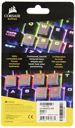 CORSAIR Gaming Performance FPS MOBA Keycap Kit-2