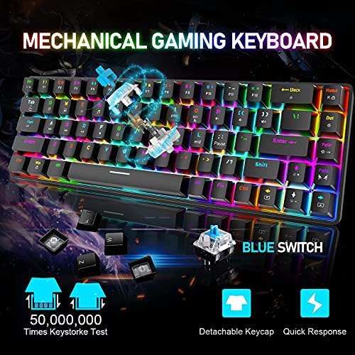 Clavier et souris de jeu mécaniques à – Image 2
