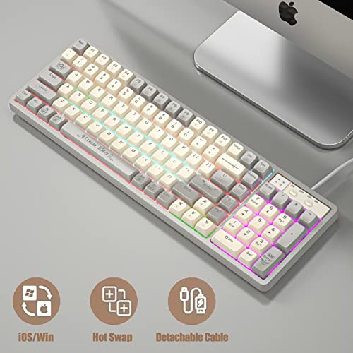 Lomiluskr GK102 Clavier filaire de jeu mécanique – Image 2