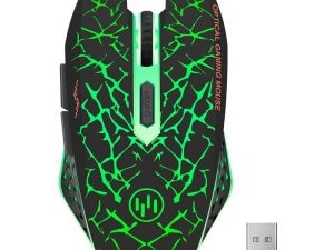 VEGCOO C12 Souris de jeu sans fil