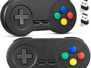 (Lot de 2) Manette de style SNES