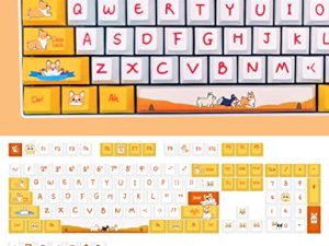 POPKEEY Corgi Dog Keycaps pour commutateurs Cherry