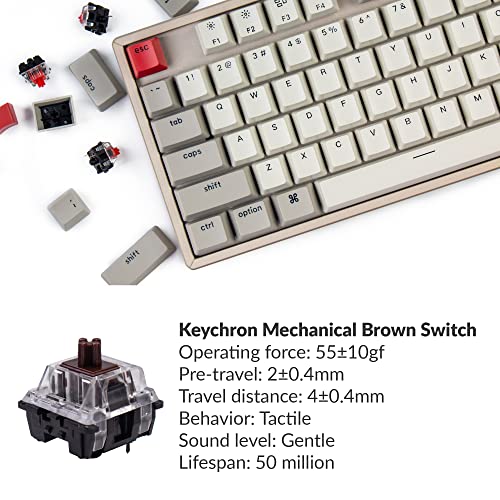 Keychron K8 87 Touches Tenkeyless Disposition Clavier – Image 2