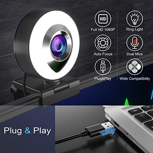 Webcam 2022 FHD 1080P avec microphone et – Image 2
