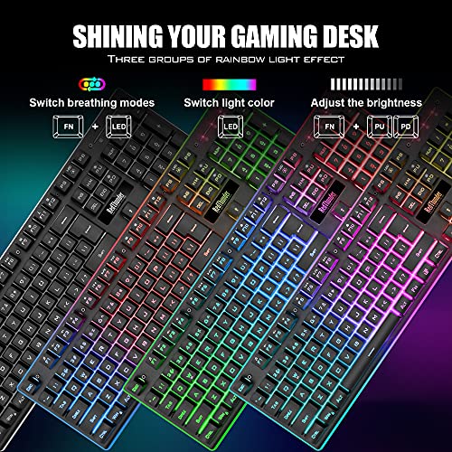 Clavier de jeu sans fil RedThunder K10, – Image 2