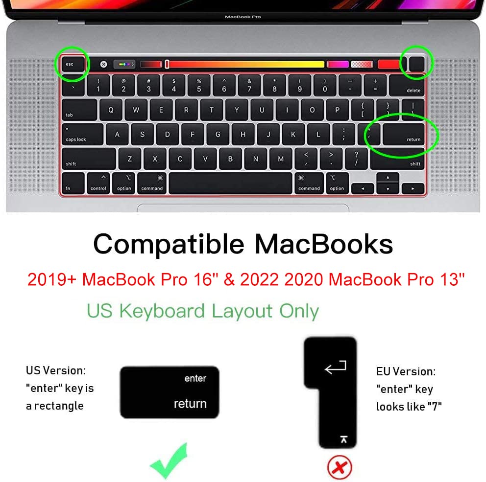 CaseBuy Premium Shortcuts Keyboard Cover Skin avec – Image 2