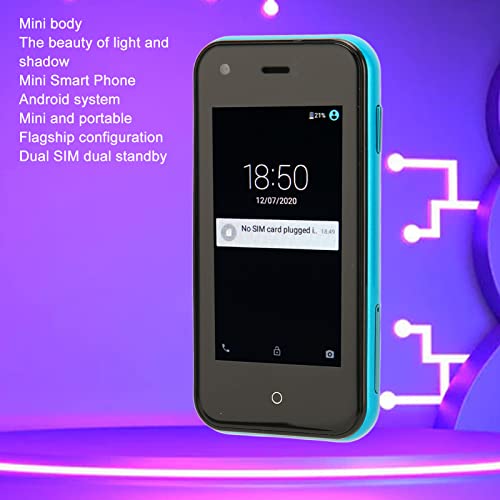 PUSOKEI Mini téléphone portable 3G Smartphone de-4