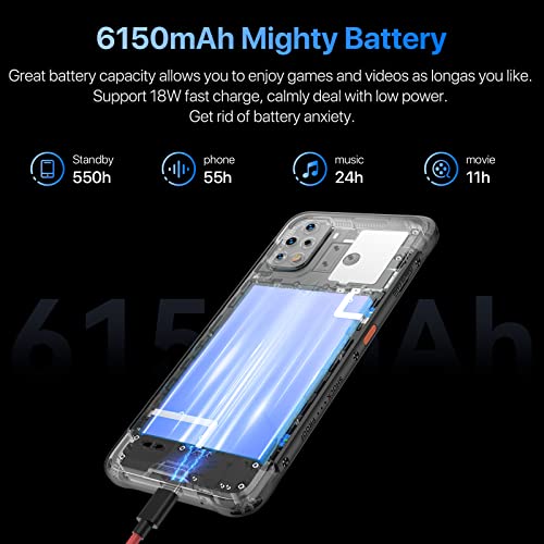 UMIDIGI Téléphones portables robustes déverrouillés
