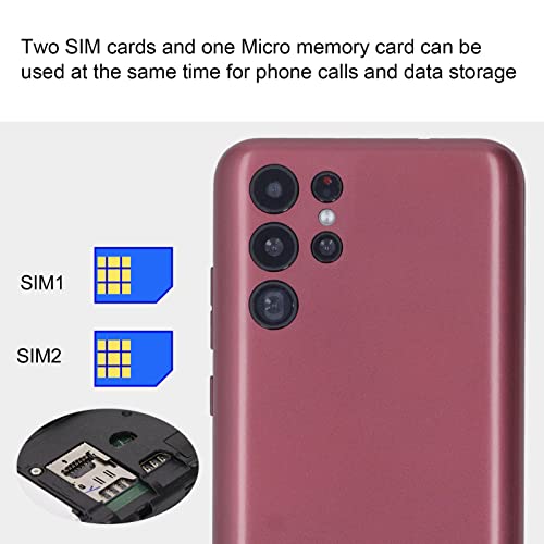 PUSOKEI Téléphone portable à écran HD 6