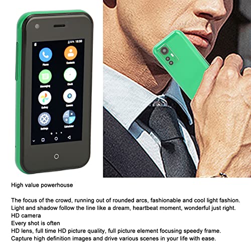 PUSOKEI Mini téléphone portable 3G Smartphone de-3