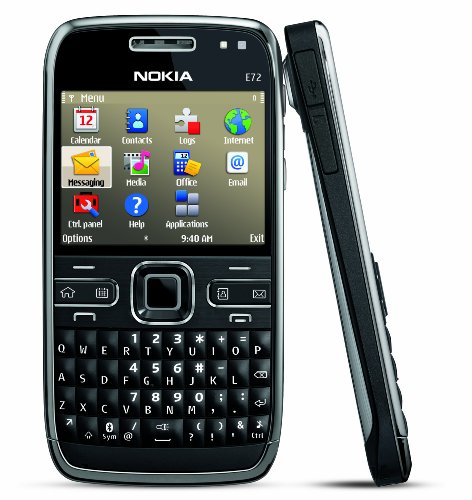 Téléphone débloqué Nokia E72 avec GPS avec-4