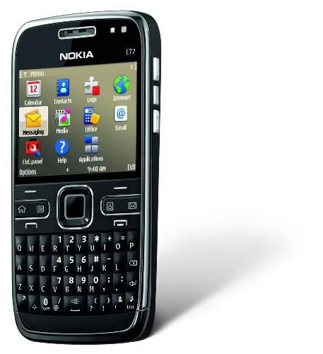 Téléphone débloqué Nokia E72 avec GPS avec-3