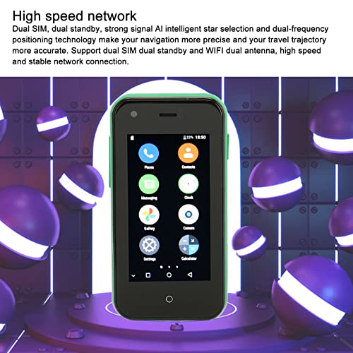 PUSOKEI Mini téléphone portable 3G Smartphone de-5