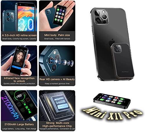 Mini Smartphone iTiny 12 Pro Max --5