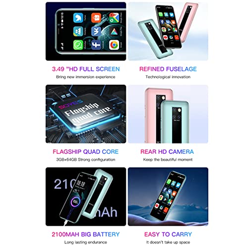 SOYES Mini Carte 4G Smartphone débloqué RAM-4