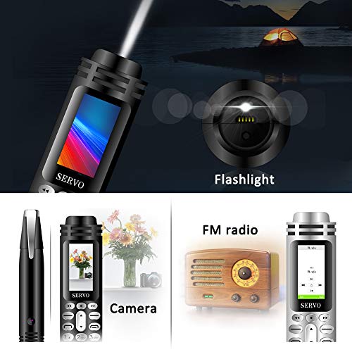 Stylo Mini téléphone portable Bluetooth Dialer 0