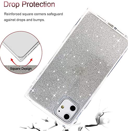 VUIIMEEK pour iPhone 11 Coque Carré Transparent-4