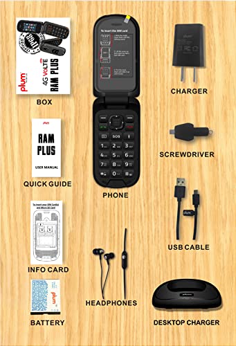 Plum RAM Plus 4G Volte Téléphone à-5