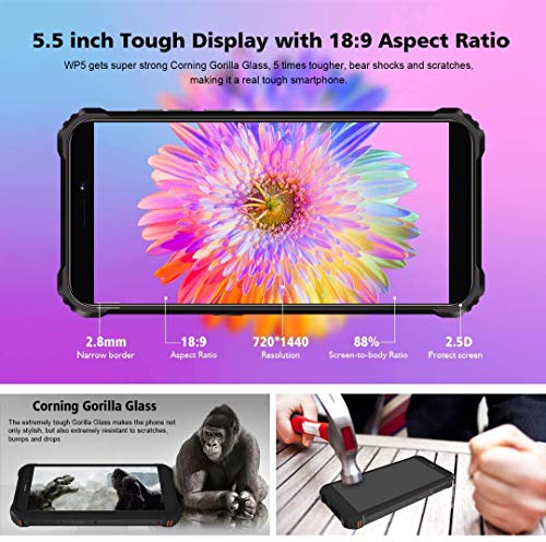 OUKITEL WP5 Smartphone robuste débloqué - ID-5