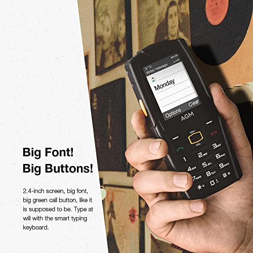 AGM M6 4G Téléphone portable robuste débloqué-4