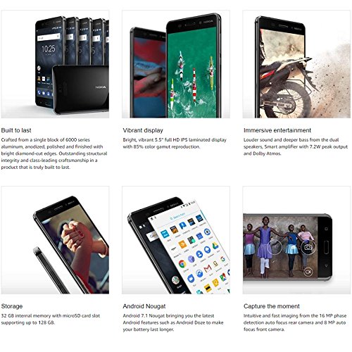 Nokia 6 TA-1025 32 Go GSM Android-4