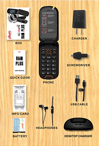 Plum RAM Plus 4G Volte Téléphone à-5