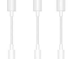 Apple MFi Certified Lot de 3 adaptateurs