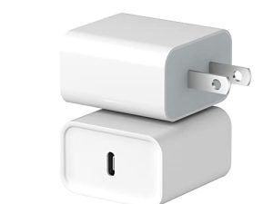 Lot de 2 chargeurs muraux USB C