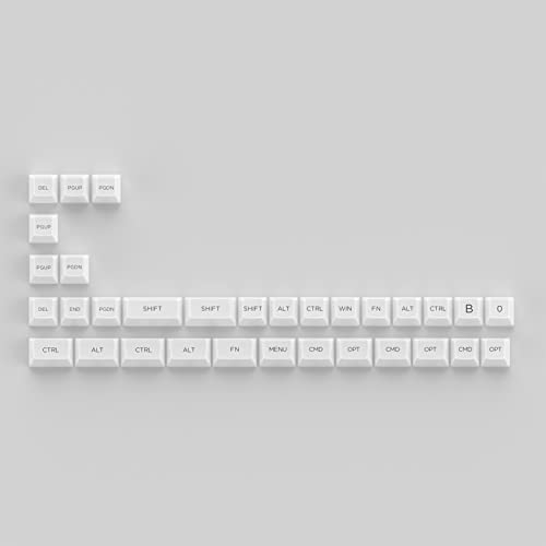 Akko Clear White Keycap Set V2