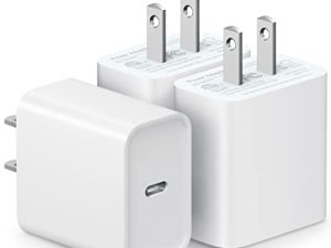 [Lot de 3] Chargeur mural USB C