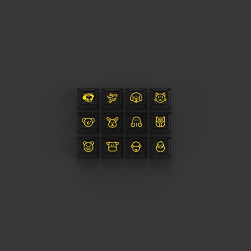 Akko Clear Keycap Set V2