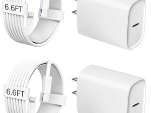Chargeur rapide iPhone [Certifié Apple MFi] Chargeur