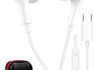TITACUTE Casque USB C pour Samsung S21